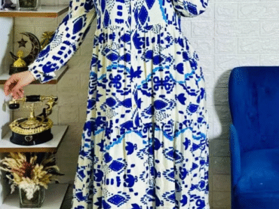 قندورة صيفية خفيفة ومطرزة