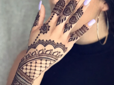 نقش حنة سودانية