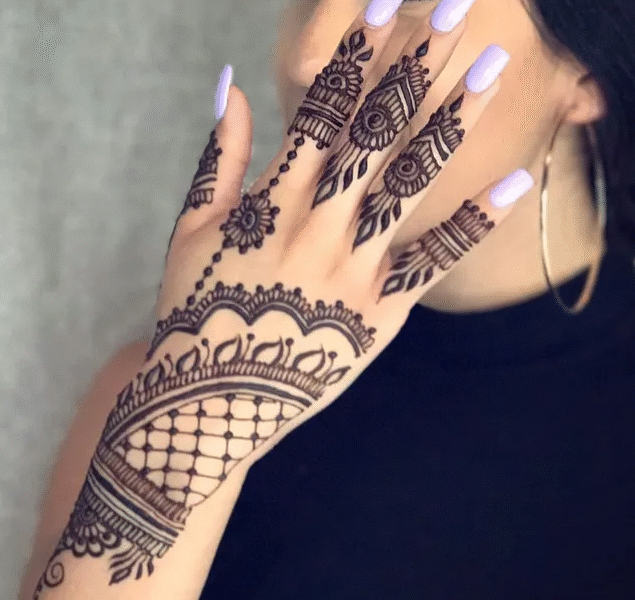 نقش حنة سودانية